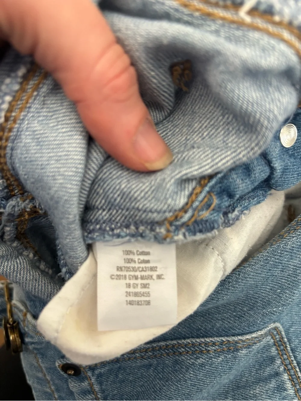 Gymboree Overalls size 7 Light Blue Denim Shorts for Kids